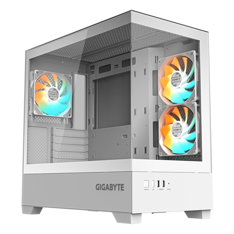 GIGABYTE C201 PANORAMIC - MATX ( Black / White )