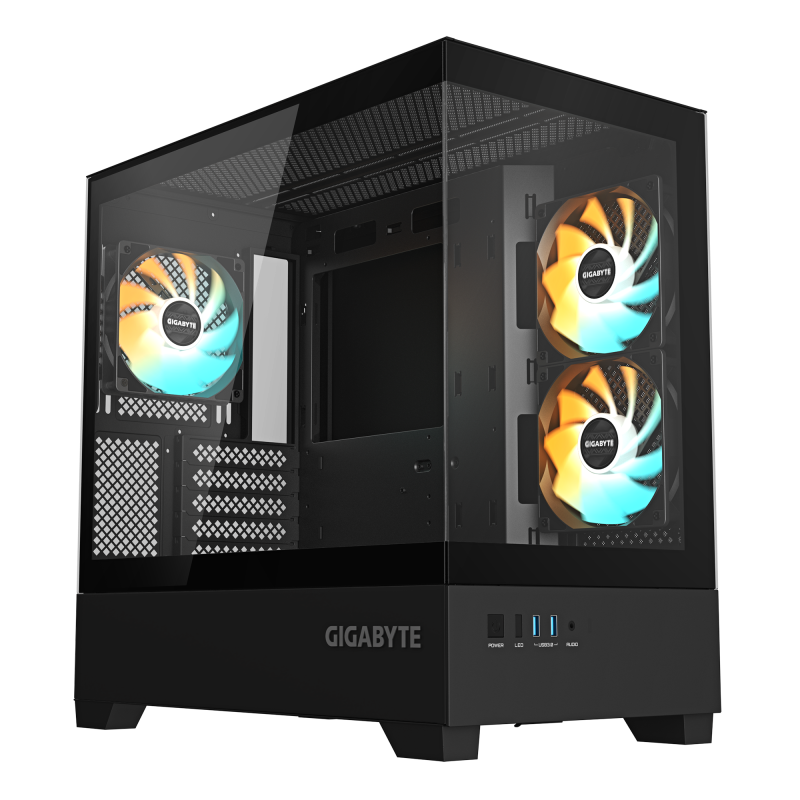 GIGABYTE C201 PANORAMIC - MATX ( Black / White )
