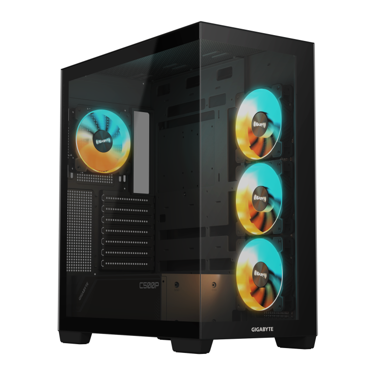 GIGABYTE C500 PANORAMIC STEALTH - ATX ( Black / White ) GIGABYTE C500 PANORAMIC STEALTH - ATX ( Black / White )