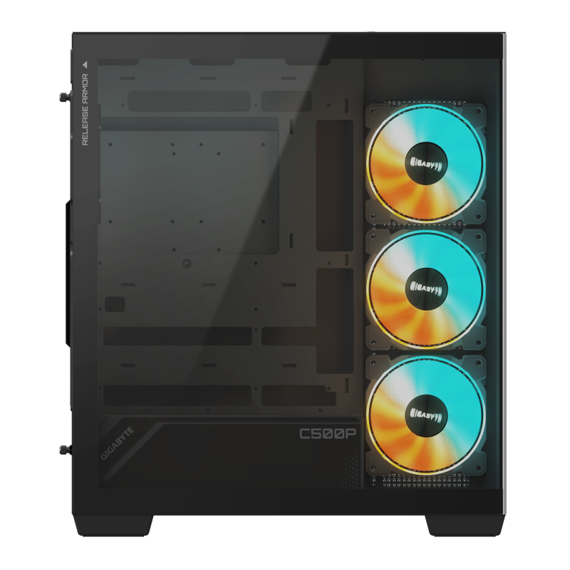 GIGABYTE C500 PANORAMIC STEALTH - ATX ( Black / White ) GIGABYTE C500 PANORAMIC STEALTH - ATX ( Black / White )