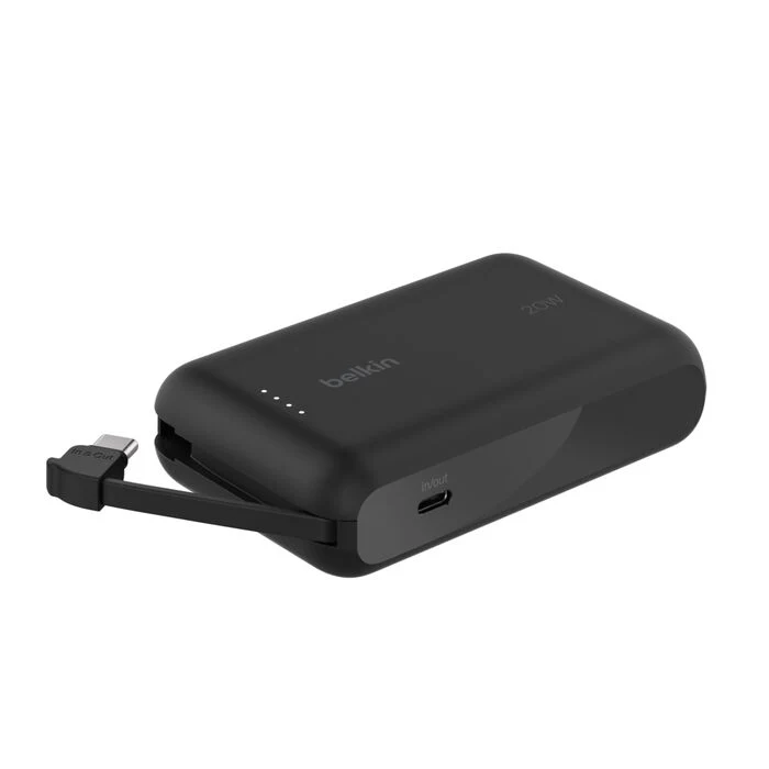 Belkin BoostCharge 內置USB-C線行動電源 10000mAh BPB021fq 3C認證