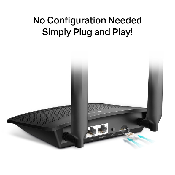 TL-MR100 300 Mbps 無線 N 4G LTE 路由器