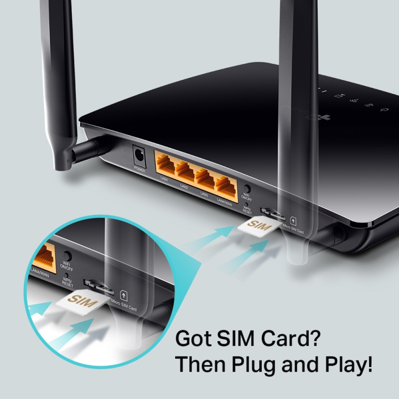 TL-MR6400 V5 300 Mbps 無線 N 4G LTE 路由器 / 分享器