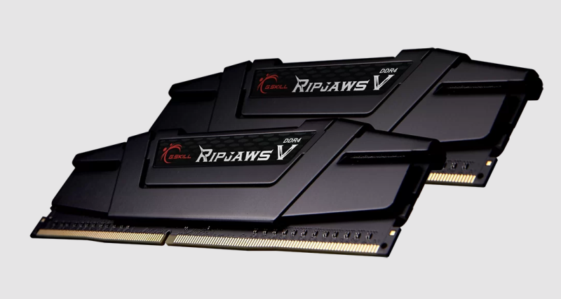 G.Skill DDR4 Ripjaws V Series 3600MHz 32GB Kit (2x16GB) (F4-3600C18D-32GVK)