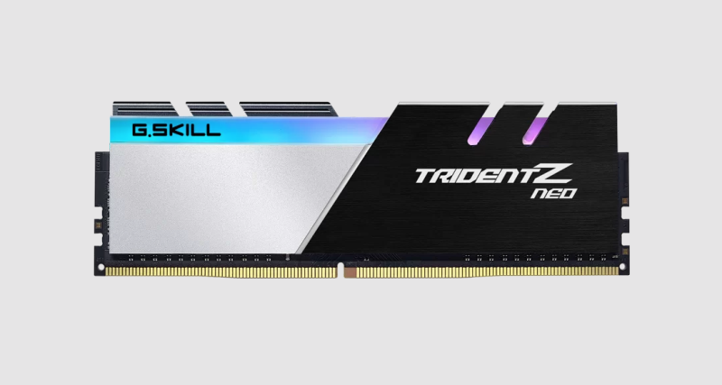 G.Skill DDR4 Trident Z Neo RGB Series 3200MHz 32GB Kit (2x16GB) (F4-3200C16D-32GTZN)