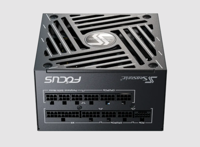 SEASONIC FOCUS GX1000 V4 1000W 80PLUS GOLD [PCI-E 5.1 ATX3.1] ( BLACK / WHITE )