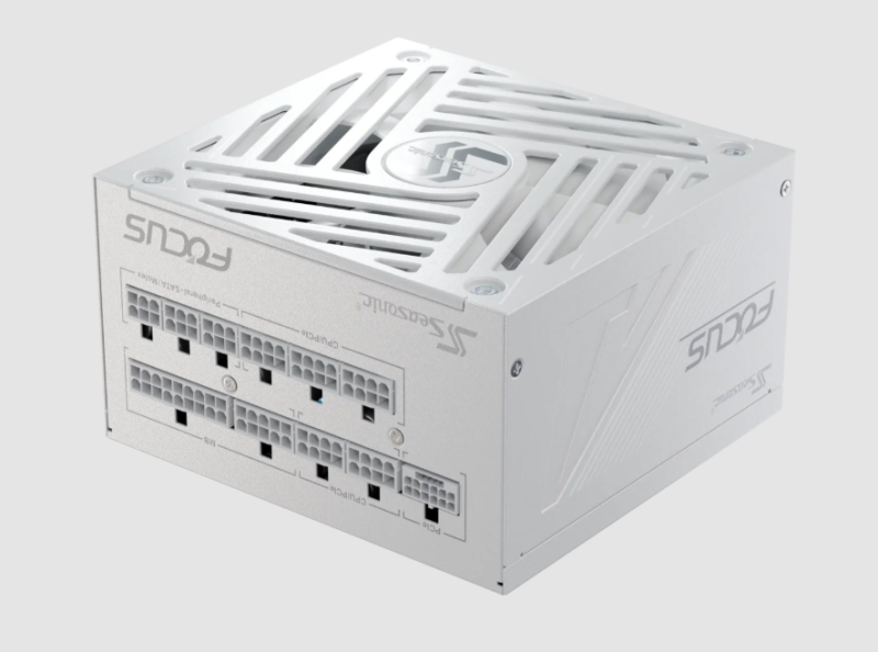 SEASONIC FOCUS GX1000 V4 1000W 80PLUS GOLD [PCI-E 5.1 ATX3.1] ( BLACK / WHITE )