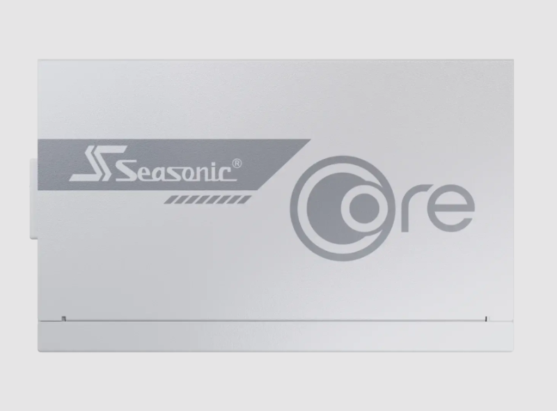 SEASONIC CORE V2 GX750 750W POWER SUPPLY [PCI-E 5.1 ATX3.1] ( BLACK / WHITE )