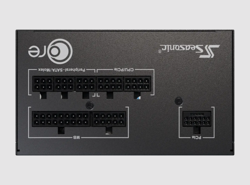 SEASONIC CORE V2 GX750 750W POWER SUPPLY [PCI-E 5.1 ATX3.1] ( BLACK / WHITE )