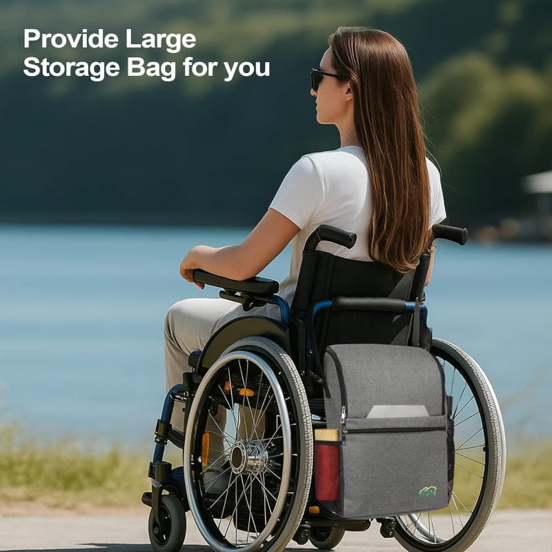 大容量輪椅背包