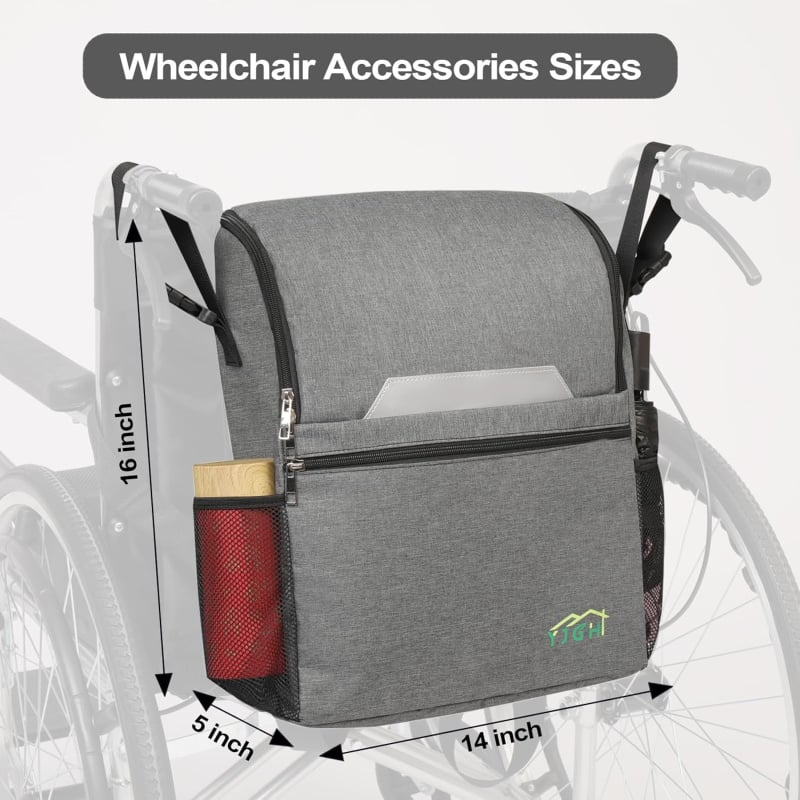 大容量輪椅背包