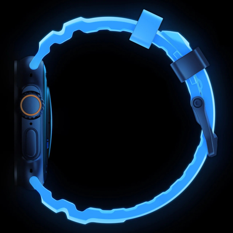 Nomad Limited Edition - Rocky Point Band Icy Glow Blue