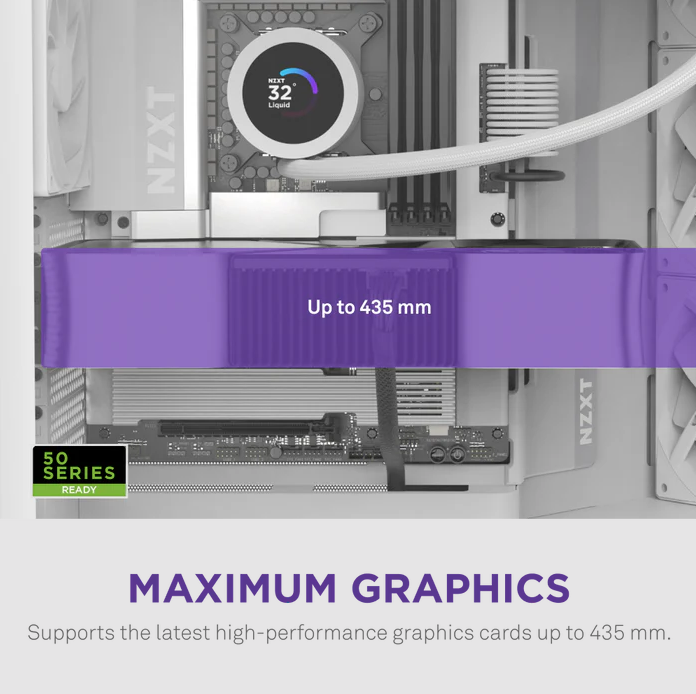 NZXT H9 Flow v2 Large Dual-Chamber Mid-Tower ATX Airflow Case ( Black / White ) NZXT H9 Flow v2 Large Dual-Chamber Mid-Tower ATX Airflow Case ( Black / White )
