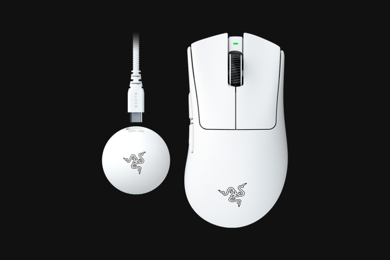Razer DeathAdder V4 Pro ( Black / White )