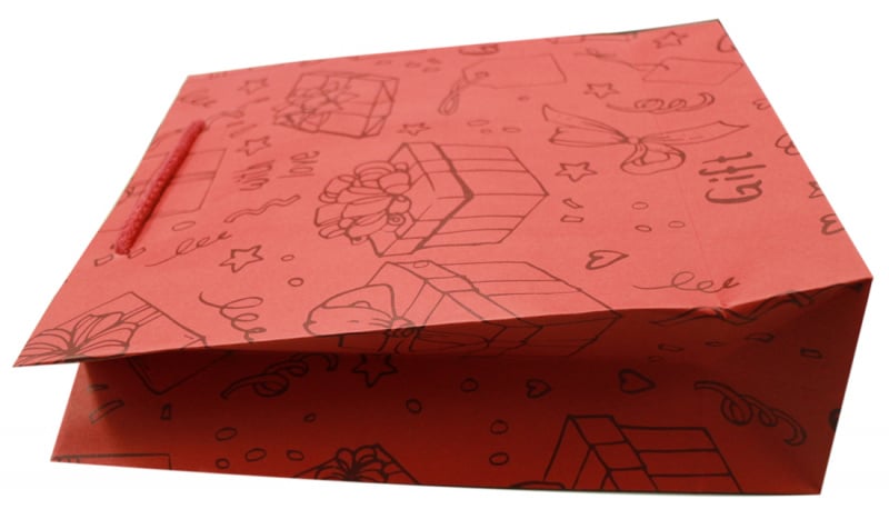 紅色特厚禮物紙袋 10個廠價特惠裝 多用途包裝用品 SPB004