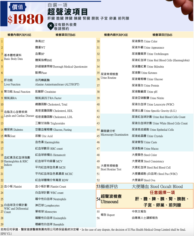 乙型肝炎疫苗(三針) 限時加送56項指標身體檢查