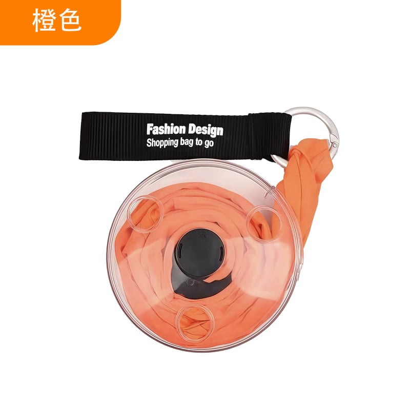 環保可循環摺叠伸縮小圓盤購物袋｜多功能收納袋｜輕巧便携