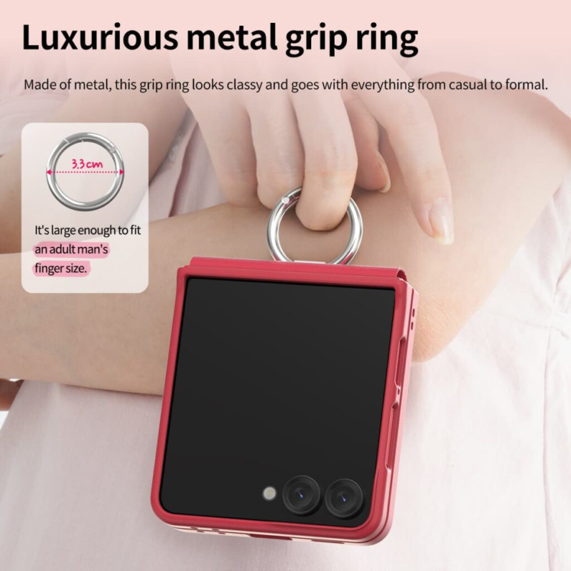 Araree Samsung Galaxy Z Flip 7 Aero Flex R 手機殼 磁吸Magsafe 易拉環