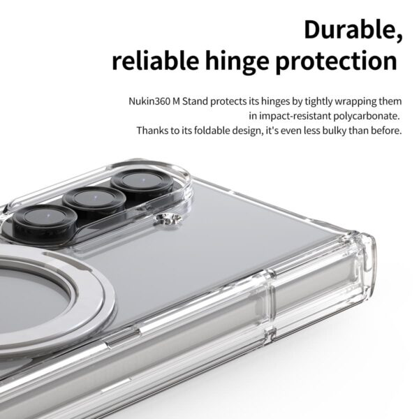 Araree Samsung Galaxy Z Fold 7 Nukin 360 M STAND 手機殼 磁吸Magsafe 旋轉支架 透明保護套 Araree Samsung Galaxy Z Fold 7 Nukin 360 M STAND 手機殼 磁吸Magsafe 旋轉支架 透明保護套