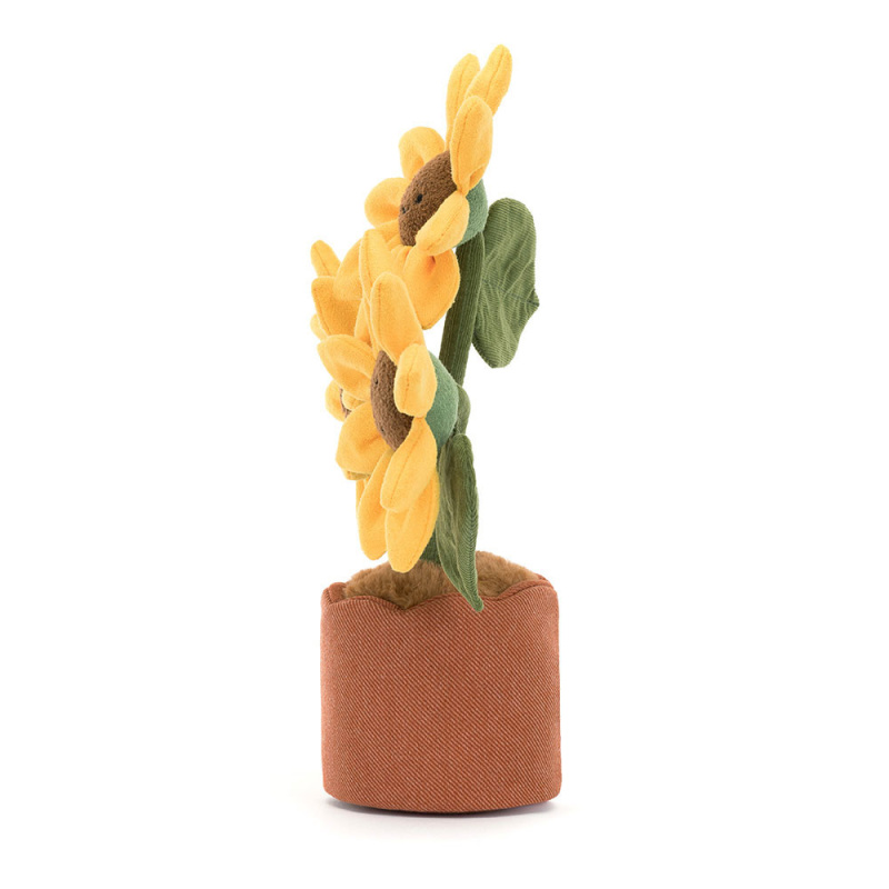 英國Jellycat Amuseables Sunflower 向日葵毛絨玩具- 35cm - Baby Monster