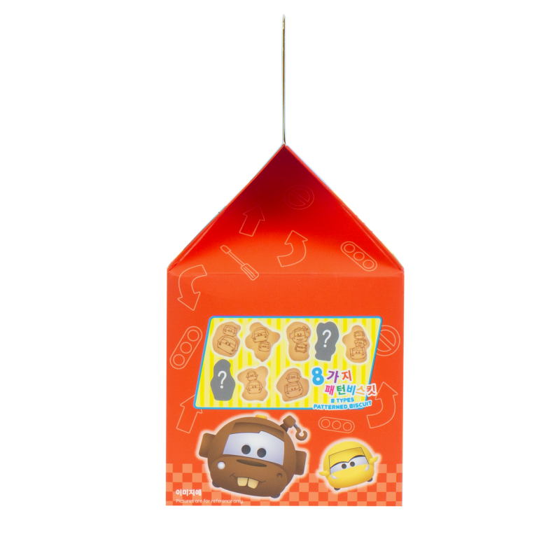 [原箱12盒] 迪士尼 屋仔印花餅乾 160克 [反斗車王/公主/Tsum Tsum]