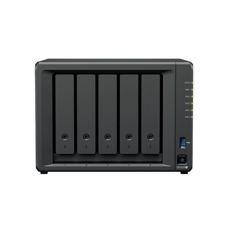 [NAS] SYNOLOGY DiskStation® DS1525+ 5bay [ 可選配相容 SYNOLOGY 硬碟 ]