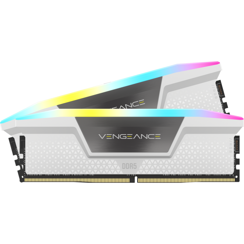 Corsair VENGEANCE ® RGB 32GB (2x16GB) DDR5 DRAM 6000MT/s C30 AMD EXPO & Intel XMP  Memory Kit — Black / White ( CMH32GX5M2B6000Z30K / CMH32GX5M2B6000Z30W )