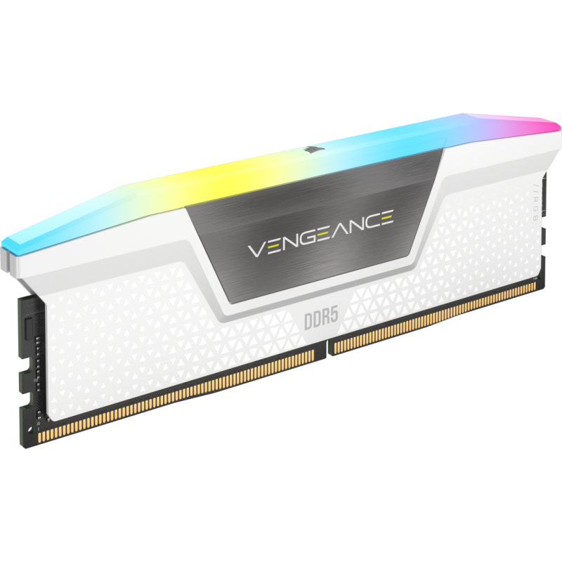 Corsair VENGEANCE ® RGB 32GB (2x16GB) DDR5 DRAM 6400MT/s C32 AMD EXPO & Intel XMP  Memory Kit — Black / White ( CMH32GX5M2B6400Z32 / CMH32GX5M2B6400Z32W )