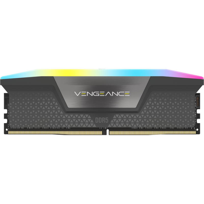 Corsair VENGEANCE ® RGB 64GB (2x32GB) DDR5 DRAM 6000MT/s C28 AMD EXPO & Intel XMP  Memory Kit — Black ( CMH64GX5M2B6000Z28 )