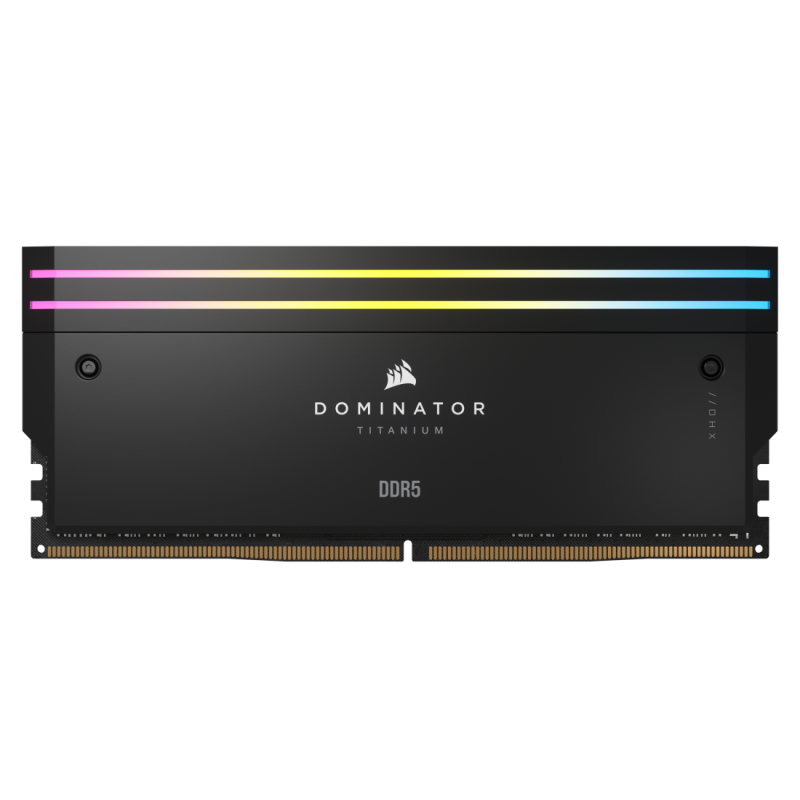 Corsair DOMINATOR® TITANIUM RGB 32GB (2x16GB) DDR5 DRAM 6000MT/s C30 AMD EXPO & Intel XMP  Memory Kit — Black / White ( CMP32GX5M2B6000Z30 / CMP32GX5M2B6000Z30W )