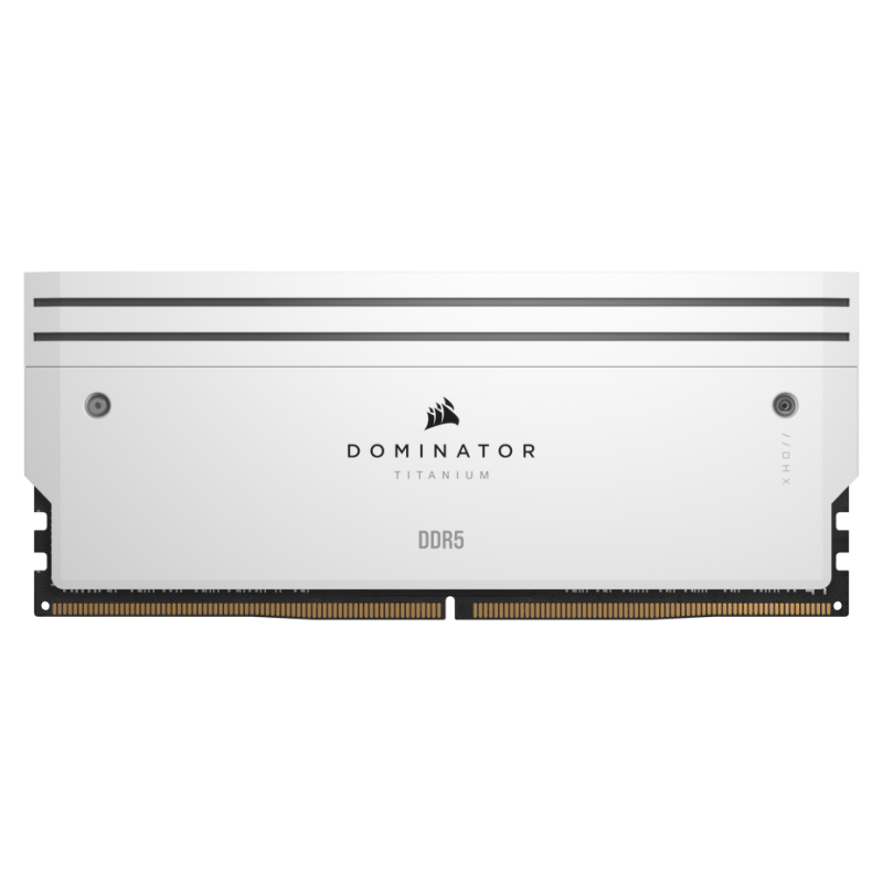 Corsair DOMINATOR® TITANIUM RGB 64GB (2x32GB) DDR5 DRAM 6000MT/s C30 AMD EXPO & Intel XMP  Memory Kit — Black / White ( CMP64GX5M2B6000Z30 / CMP64GX5M2B6000Z30W )