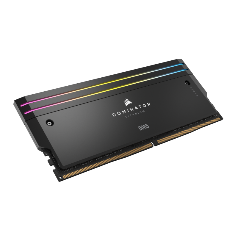 Corsair DOMINATOR® TITANIUM RGB 96GB (2x48GB) DDR5 DRAM 6000MT/s C30 AMD EXPO & Intel XMP  Memory Kit — Black / White ( CMP96GX5M2B6000Z30 / CMP96GX5M2B6000Z30W )
