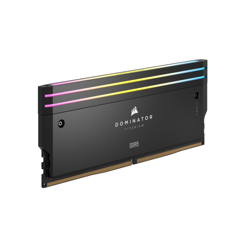 Corsair DOMINATOR® TITANIUM RGB 96GB (2x48GB) DDR5 DRAM 6000MT/s C30 AMD EXPO & Intel XMP  Memory Kit — Black / White ( CMP96GX5M2B6000Z30 / CMP96GX5M2B6000Z30W )