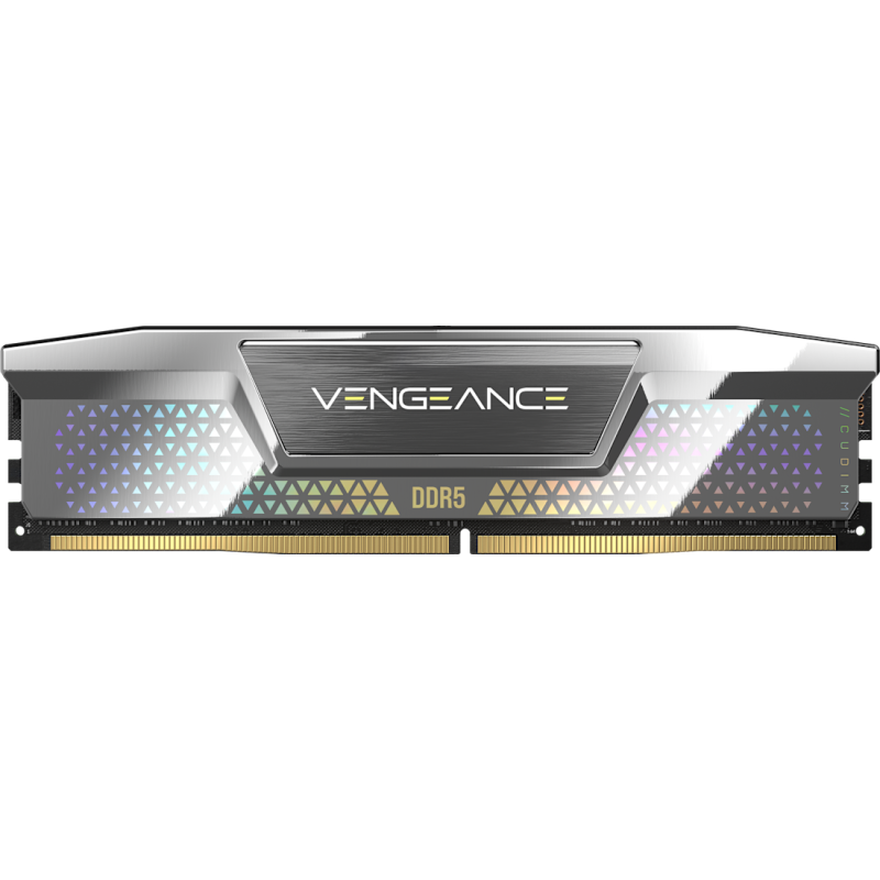 Corsair VENGEANCE® 48GB (2x24GB) DDR5 CUDIMM 8200MT/s CL40 Intel XMP Memory Kit - Silver ( CMKC48GX5M2X8200C40 )