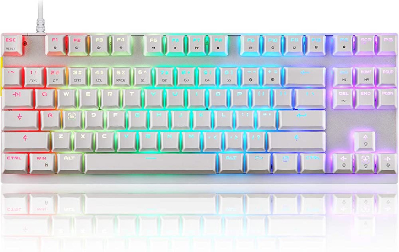 Motospeed RGB Mechanical Programmable Gaming Keyboard 電競自定義遊戲機械鍵盤 CK82
