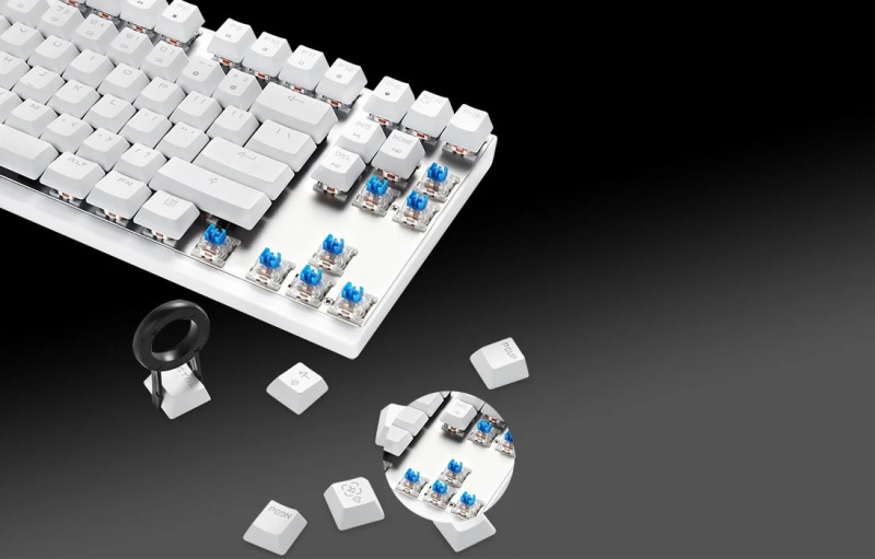 Motospeed RGB Mechanical Programmable Gaming Keyboard 電競自定義遊戲機械鍵盤 CK82