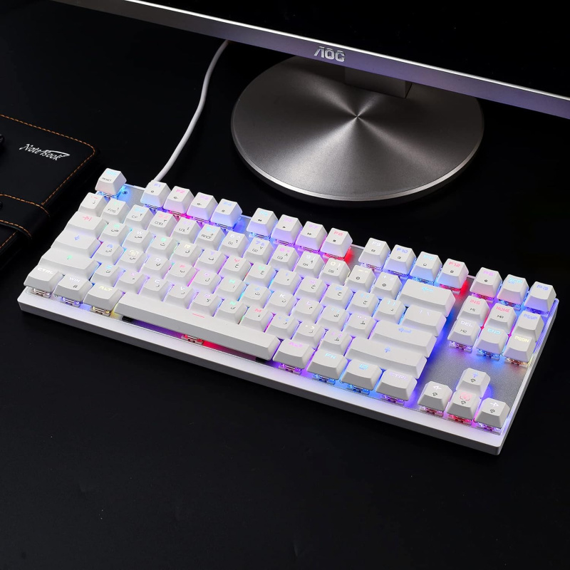 Motospeed RGB Mechanical Programmable Gaming Keyboard 電競自定義遊戲機械鍵盤 CK82