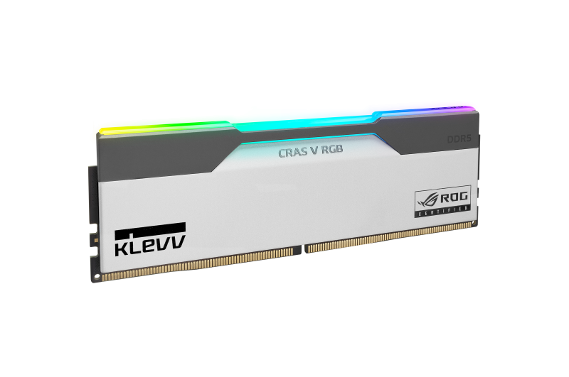 KLEVV CRAS V RGB [ROG CERTIFIED] DDR5 6200Mhz (2x16GB) 32GB KIT (CL32) (KD5AGUA80-62B320P)