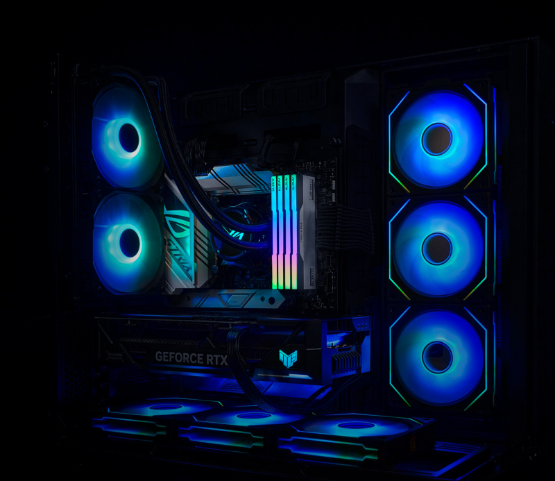 KLEVV CRAS V RGB [ROG CERTIFIED] DDR5 7200Mhz (2x24GB) 48GB KIT (CL32) (KD5KGUD80-72B320P)