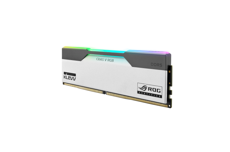 KLEVV CRAS V RGB [ROG CERTIFIED] DDR5 7200Mhz (2x24GB) 48GB KIT (CL32) (KD5KGUD80-72B320P)