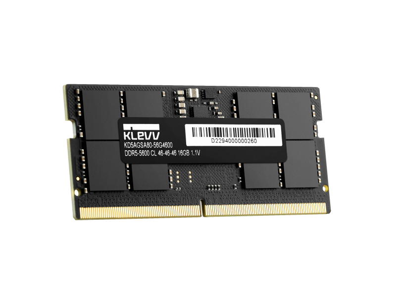 KLEVV DDR5 5600 16GB SO-DIMM (1x16GB) KD5AGSA80-56G460A