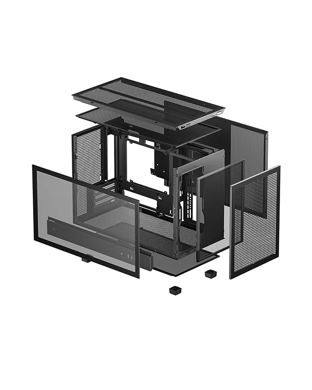 DeepCool CH260 小型強化玻璃機箱 - ( BLACK / WHITE )