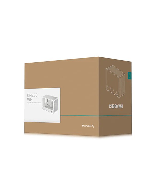 DeepCool CH260 小型強化玻璃機箱 - ( BLACK / WHITE )