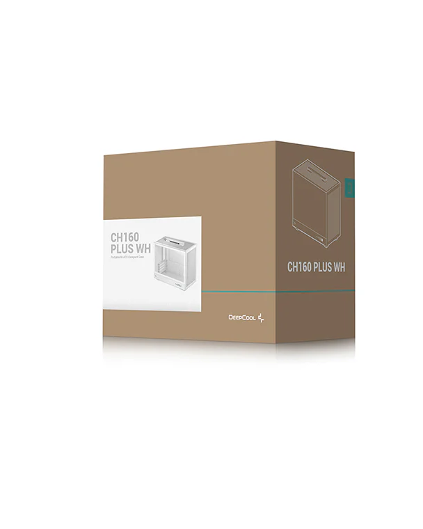 DeepCool CH160 PLUS 小型強化玻璃機箱 - ( BLACK / WHITE ) DeepCool CH160 PLUS 小型強化玻璃機箱 - ( BLACK / WHITE )