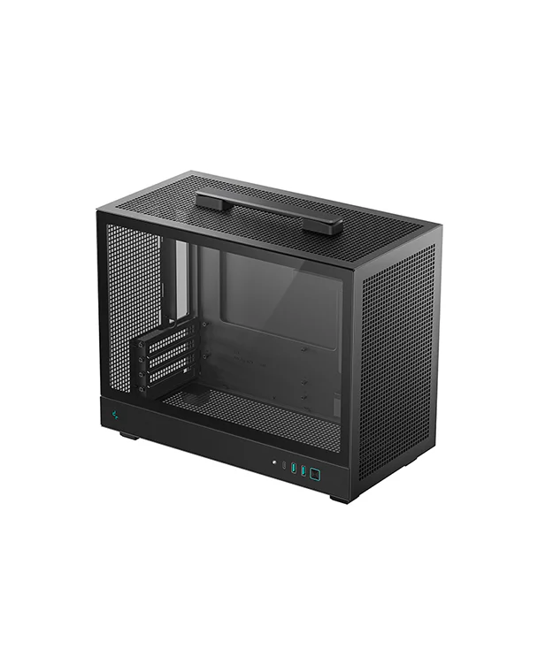 DeepCool CH160 PLUS 小型強化玻璃機箱 - ( BLACK / WHITE ) DeepCool CH160 PLUS 小型強化玻璃機箱 - ( BLACK / WHITE )