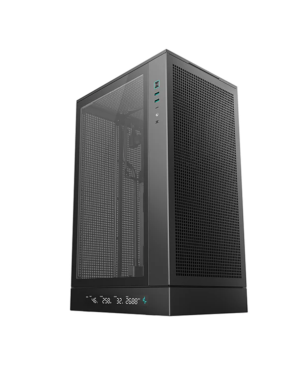 DeepCool CH270 DIGITAL 中型強化玻璃機箱 - ( BLACK / WHITE ) DeepCool CH270 DIGITAL 中型強化玻璃機箱 - ( BLACK / WHITE )