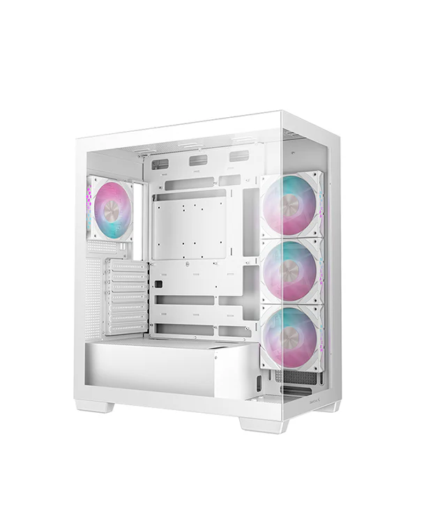 DeepCool CG580 4F 中型強化玻璃機箱 - ( BLACK / WHITE )