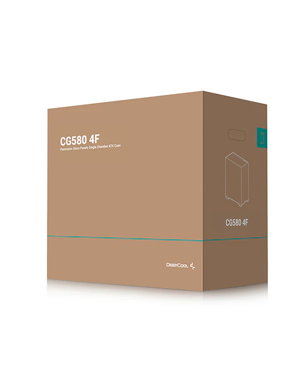 DeepCool CG580 4F 中型強化玻璃機箱 - ( BLACK / WHITE )