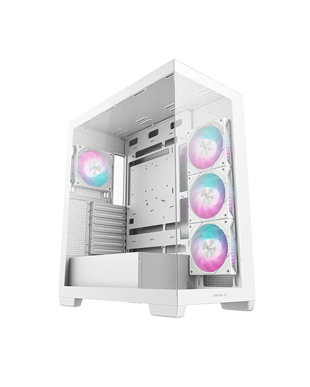 DeepCool CG580 4F 中型強化玻璃機箱 - ( BLACK / WHITE )