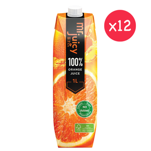 [原箱12樽] 菓汁先生 100%橙汁1L